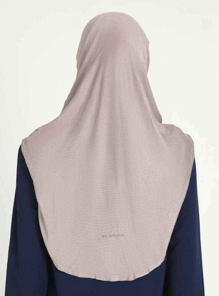 Comfort Viscose Hijab Scarf with Chin Cover — Rose Taupe